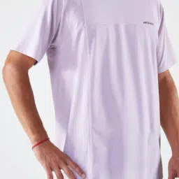 Artengo by Decathlon Mauve Slim Fit Sports T-Shirt image 3