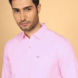 Wrangler Pink Regular Fit Shirt image 5