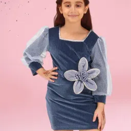 Cutecumber Girls Blue Dress-image-56