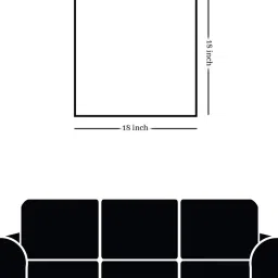 Nestroots Tranquil Lakeside Night Sky White Frame Printed Canvas Wall Painting - image 5