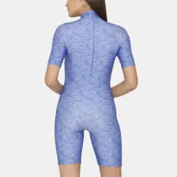 Zelocity by Zivame Blue Printed Swimsuit image 2