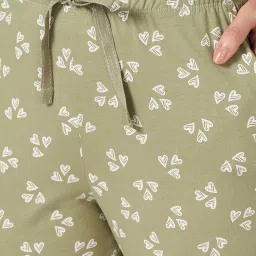 Dreamz by Pantaloons Green Cotton Printed Pyjamas image 5