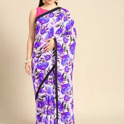 BUTA BUTI Floral Printed Pure Cotton Saree-picture-23