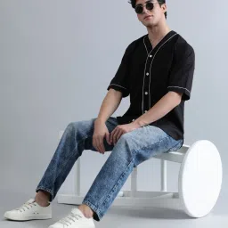 Bene Kleed Blue Relaxed Fit Cotton Lightly Washed Jeans image 5