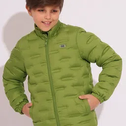 Jack & Jones Junior Boys Parka with Patchwork Jacket-picture-11