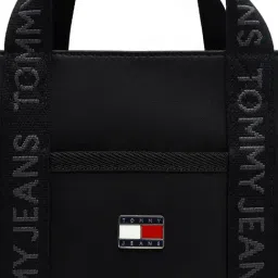 TOMMY HILFIGER Black Tote image 3