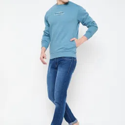 Duke Blue Regular fit Printed Sweatshirt image 5