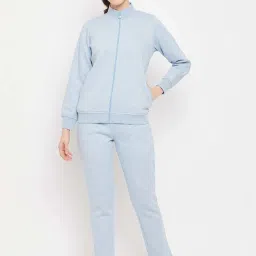 MADAME M Secret Blue Striped Jacket Track Pants Set image 5