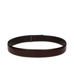 Carlton London Brown Leather Textured Casual Belt for Men image 5