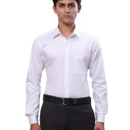 Raymond White Slim Fit Shirt-picture-10