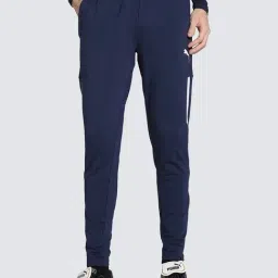 Puma teamLIGA Blue Slim Fit Sports Trackpants-image-16