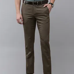 Arrow Men Tapered Fit Trousers-picture-21