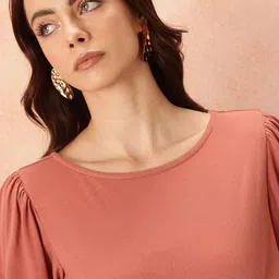 all about you Puff Sleeve Top image 2