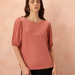 all about you Puff Sleeve Top image 5