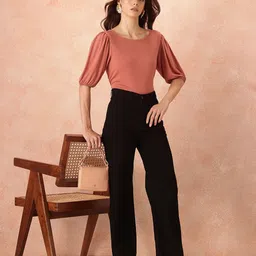 all about you Puff Sleeve Top image 3