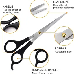 tartamya Professional Hair Cutting Scissors, 7-Inch Stainless Steel, Small and Sharp image 2