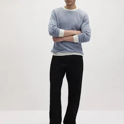 The Roadster Life Co. Horizontally Self-Striped Acrylic Pullover image 5