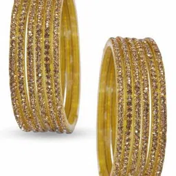 SAND Set Of 12 Zircon-Studded Bangles image 3