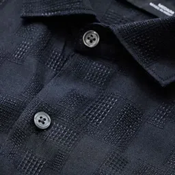 Snitch Textured Slim Fit Casual Shirt image 3