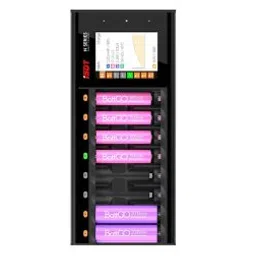 ISDT N8 8‑Slot USB‑C Smart Charger – ~27 W (est.), Support Ni‑MH/Ni‑Cd/Li‑Ion/LiFePO₄, 8 Channels, LCD-picture-25