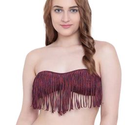 La Intimo Red Non Wired Padded Full Coverage Bra-picture-37