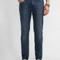 U.S. Polo Assn. Blue Cotton Slim Fit Jeans-picture-40
