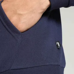 Puma Essentials Royal Blue Regular Fit Hooded Sweatshirt image 5