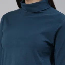 Kryptic Green & Teal Cotton Regular Fit T-Shirt (Pack Of 2) image 5