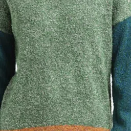 Levi's Green Self Design Sweater image 5