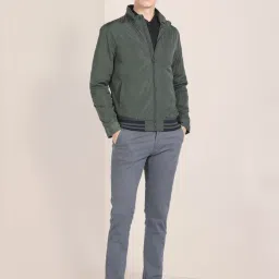 U.S. Polo Assn. Sage Green Regular Fit Wind Cheater image 5