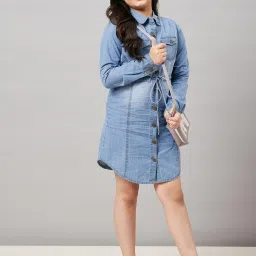 StyloBug Girls Blue Dress image 5