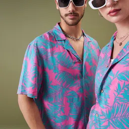 MASCLN SASSAFRAS Men Relaxed Floral Opaque Printed Casual Shirt image 2