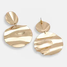 Sohi Gold Plated Party Designer Drop Earrings image 5