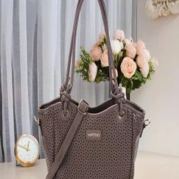 Metro Grey Cut Work Medium Shoulder Bag-picture-27