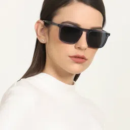 John Jacobs JJ S13081 Grey Square Sunglasses image 5