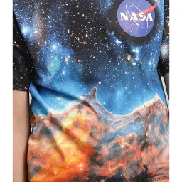 Kidsville Nasa Printed Multicolor Regular Fit T-Shirt For Boys image 5