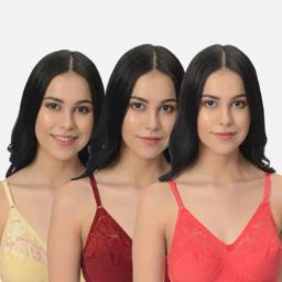 Mod & Shy Multi Lace Print Bra Set-picture-14