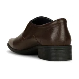 Hush Puppies by Bata Men's HPO2 FLEX E 23 Brown Loafers image 5