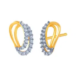 P.C. Chandra Jewellers 14k Gold Earrings for Women-picture-33