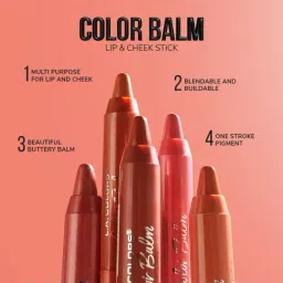 L.A. Colors Color Balm Lip & Cheek Stick Spiced - 2.7 gm image 3