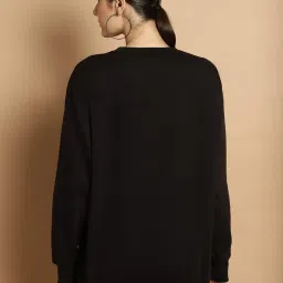 Vimal Jonney Maroon & Black Printed Sweatshirt - Pack Of 2 image 5