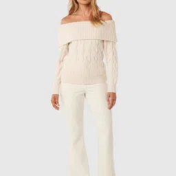 Forever New Sadie Cable Bardot Jumper image 5