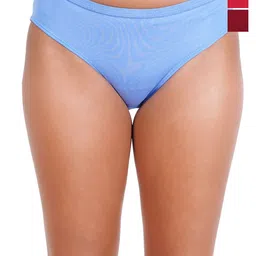 Liigne Pack Of 3 Mid-Rise Basic Briefs VCPC1850-XS-picture-36