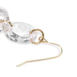 Accessorize London Statement Cut Crystal Dangler Earrings image 5