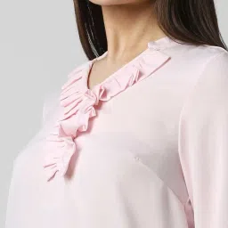 Van Heusen Pink Regular Fit Top image 5