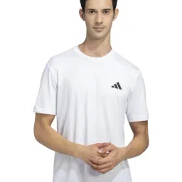 Adidas White Regular Fit Sports T-Shirt-picture-19