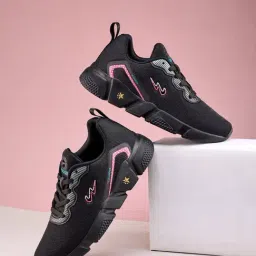 Campus Women's Julius Black Running Shoes-image-0