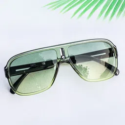 Jiebo Unisex Square Sunglasses with UV Protected Lens LED09 image 4