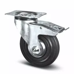 Tente Braked Swivel Castor Wheel, 205 Kg Capacity, 200 mm Wheel, 3377 PVJ 200/50 P63-image-59