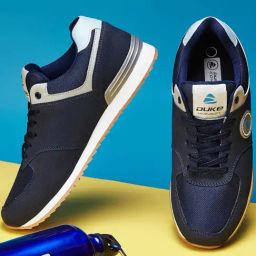 Duke Men's Denim Casual Sneakers-picture-43